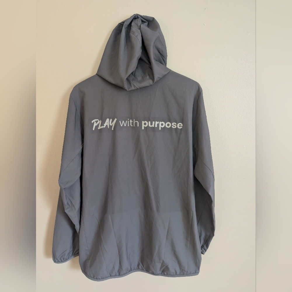 Adidas Windbreaker Play With Purpose Jacket NWT Size Medium